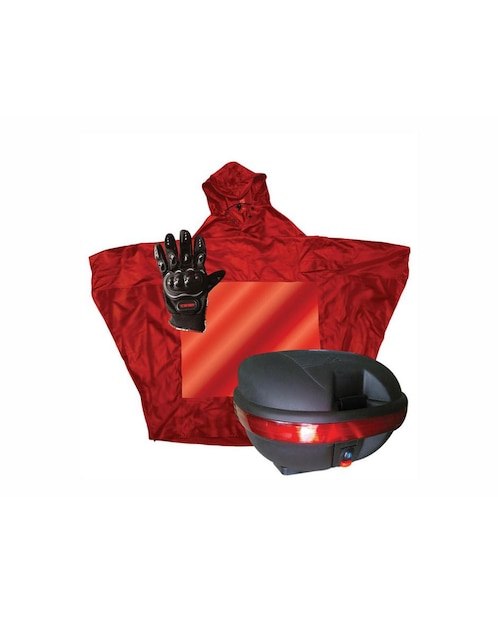 Kit para motociclismo Mikel's negro