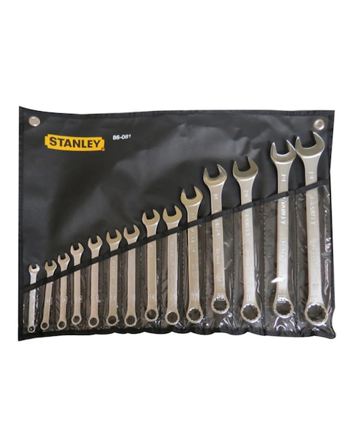 Imagen de producto Llave Combinada Juego 14 Piezas 7-24 mm Stanley