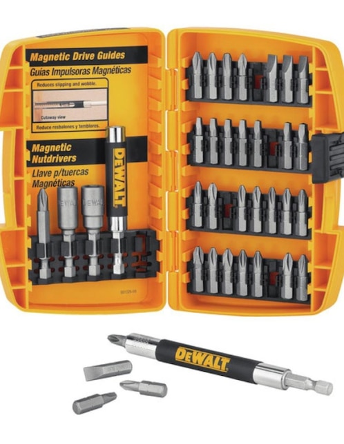 Juego de puntas para destornillador Dewalt DW2176-DWA