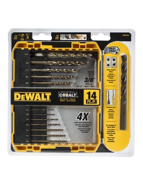 Juego de brocas Dewalt DWA1240-DWA