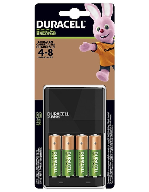  Duracell Baterías AAA recargables, paquete de 4