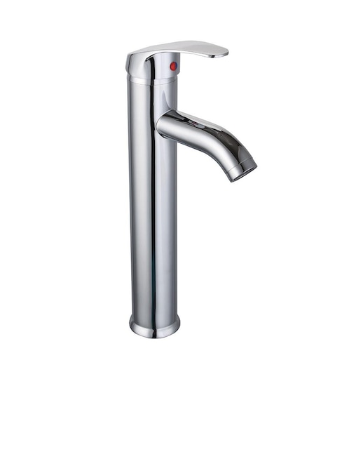 Imagen de producto Monomando alto ecológico para lavabo Dica acero inoxidable acabado cromo
