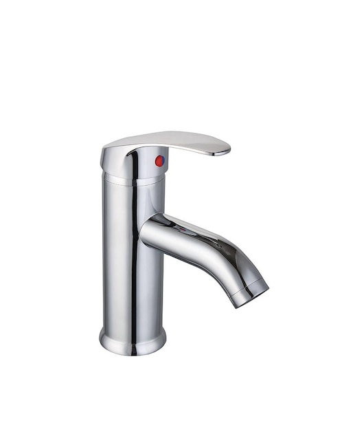 Monomando ecológico para lavabo acero inoxidable acabado cromo