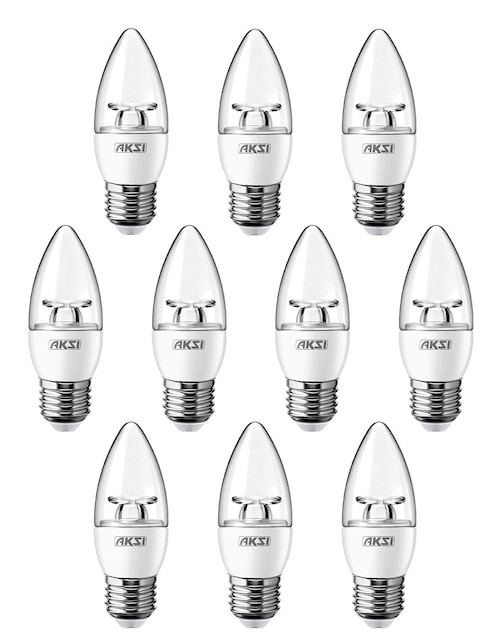 Foco led AKSI Vela luz blanca 6500K 25W 4W