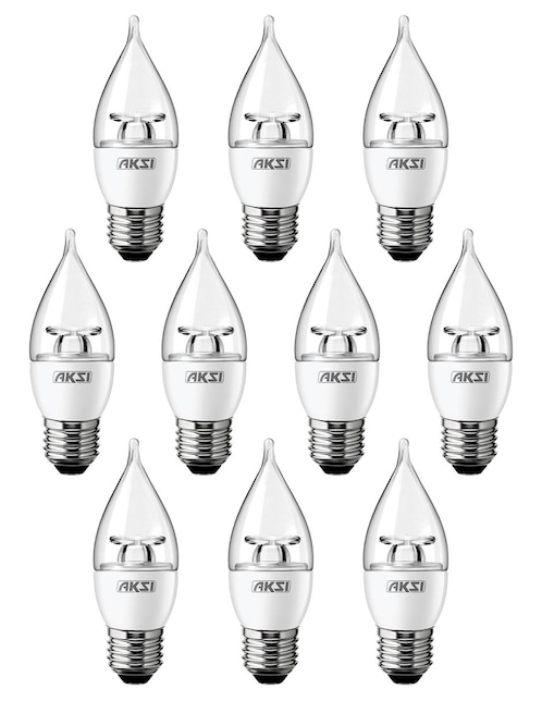 Foco led AKSI Flama 25W 4W luz blanca 6500K