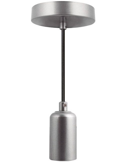 Luminario Basic Plata E27 1