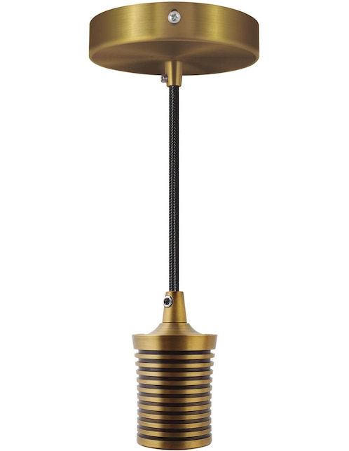 Luminario Milán Brown Bronze Mate E27 1