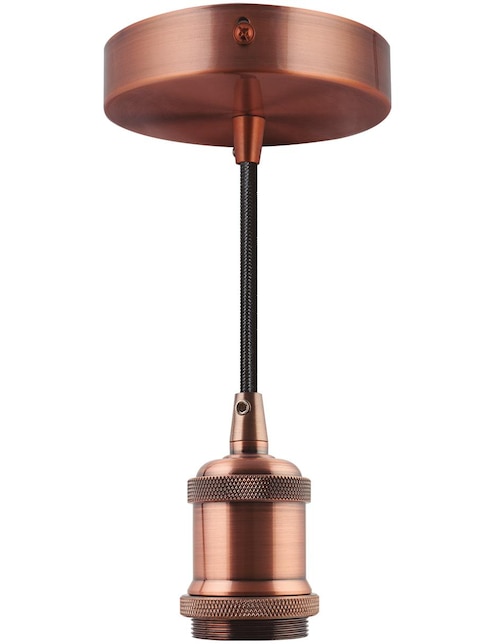 Luminario Lisboa Red Bronze Brillante E27 1