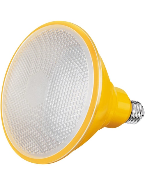 Foco LED PAR 38 12 W amarillo IP65