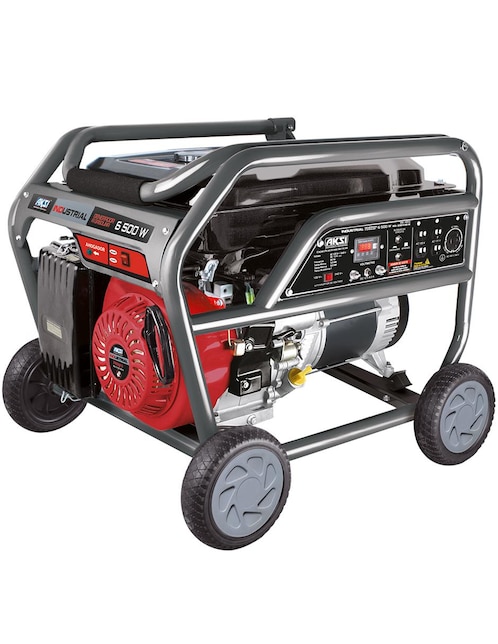 Generador gasolina AKSI 6500W Línea industrial