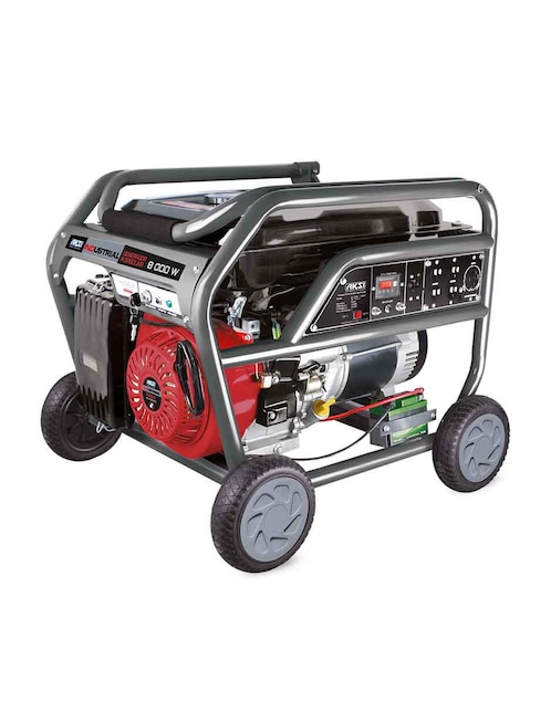 Generador de gasolina AKSI 8000W arranque automático industrial