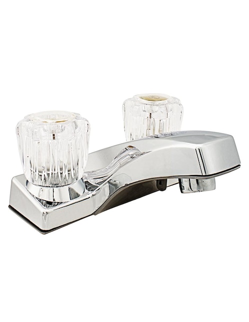 Llave mezcladora para baño lavabo Idrop cuerpo ABS manerales acrílico cromada