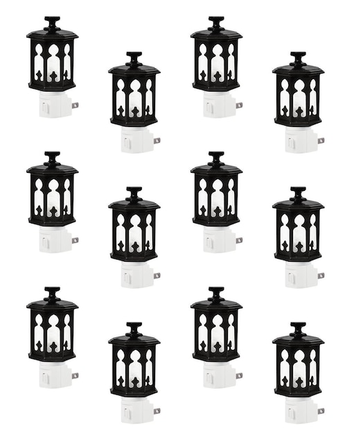 Set de 12 piezas luz de noche con interruptor AKSI farol