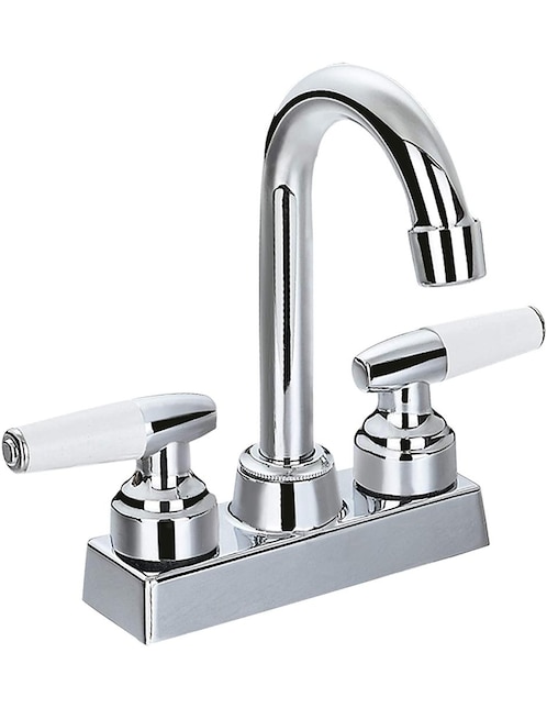 Mezcladora para lavabo cromada Meer