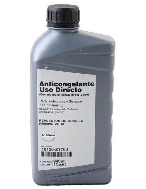 Anticongelante Nissan para autos