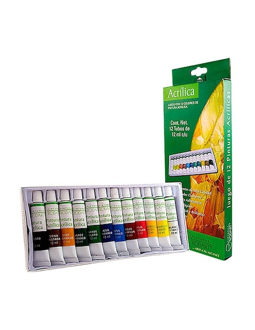 RODART Estuche de pinturas acrílicas Rodart