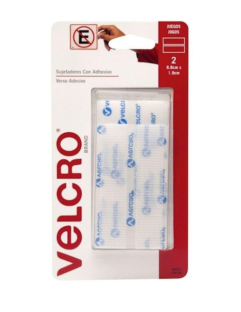 Tiras de velcro adhesivo Velcro 2 piezas