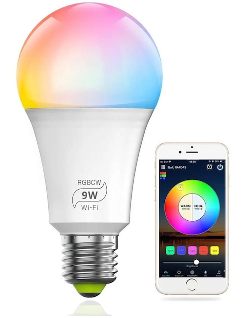 Foco LED 9W de consumo