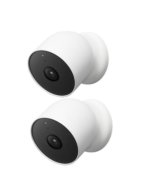 NEST Kit 2 cámaras de seguridad Nest inalámbrica para exterior