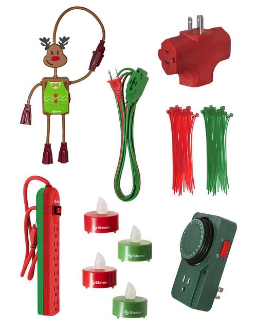 Kit Multicontacto navideño Steren