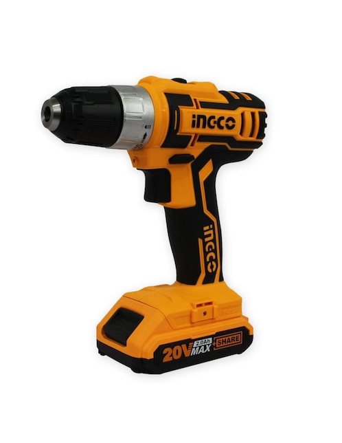 Taladro atornillador inalámbrico Ingco UCDLI2002 de 20 V