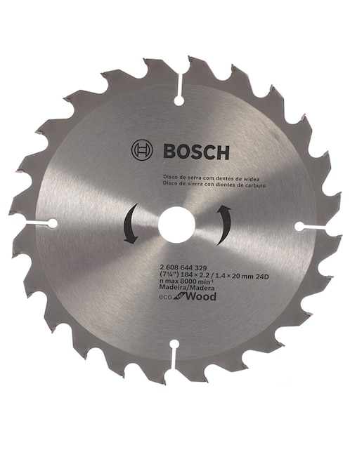 Disco de sierra de acero Bosch
