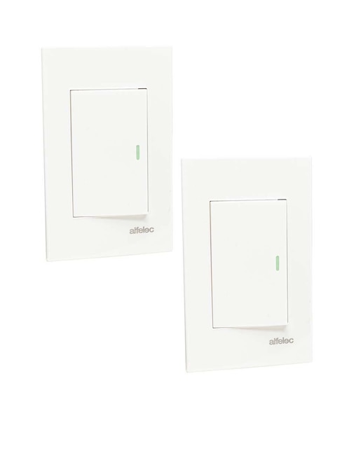 Set de Apagador Alfelec xpl-pl1se