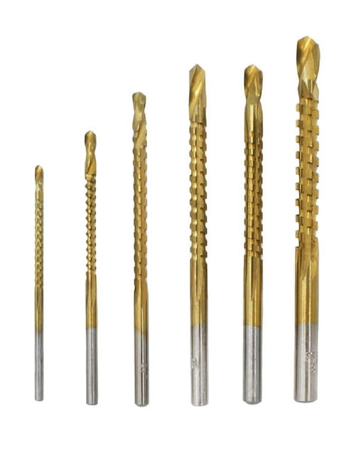 Juego de brocas para madera con 6 piezas