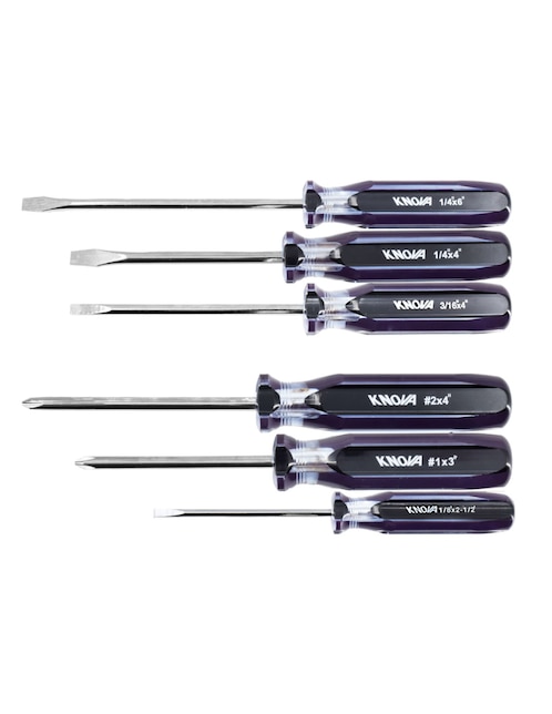 Set de desarmadores Knova KN 9500-06 6 piezas