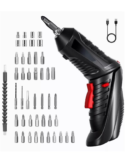 Set taladro atornillador inalámbrico genérico de 3 V