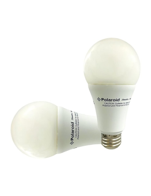 Set de focos incandescente Polaroid 20 W de consumo 100 W de iluminación 1600 lm lúmenes