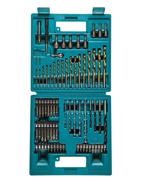 Juego de brocas para madera Makita con 75 piezas