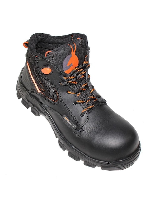 Bota industrial Leon de cuero y piel