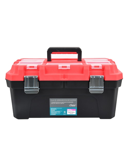 Caja de herramientas Heuman Brand 6 compartimentos