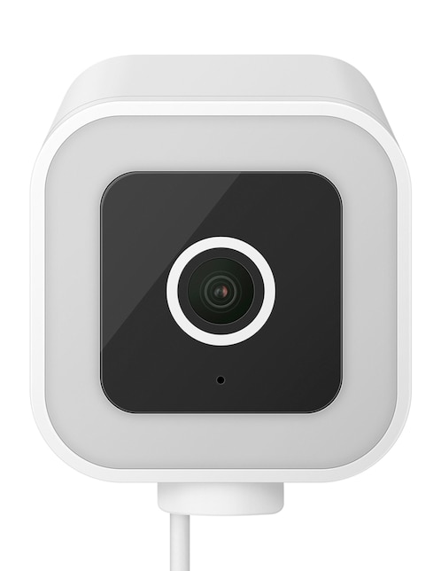 Cámara individual de seguridad Steren conexión alámbrica resolución de video Full HD ángulo de visión 120° a 170° con capacidad de grabar con visión nocturna compatible con App Store y Google play para exterior
