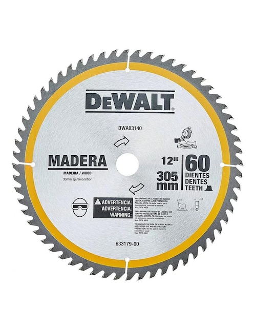 Disco de sierra de metal Dewalt