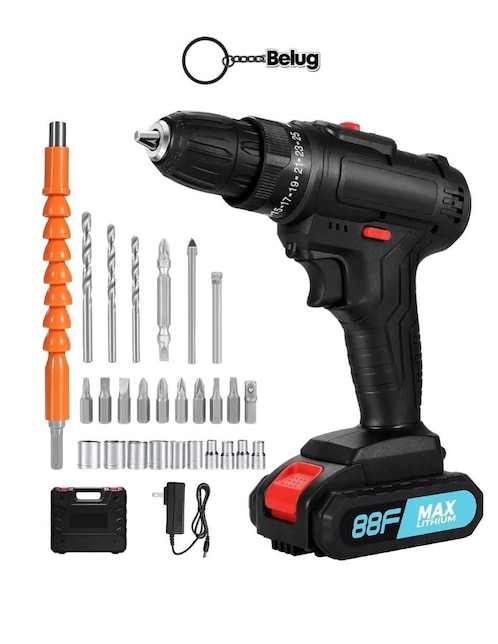 Set taladro inalámbrico genérico de 21 v