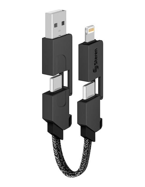 Cable micro USB Steren a tipo USB C