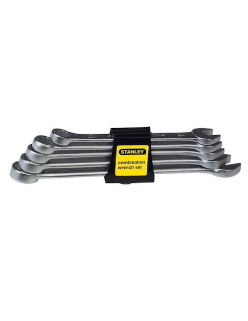 Juego de llaves combinadas Stanley 5 piezas