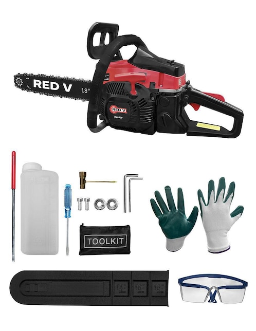 Motosierra a gasolina Red Velvet RV4500