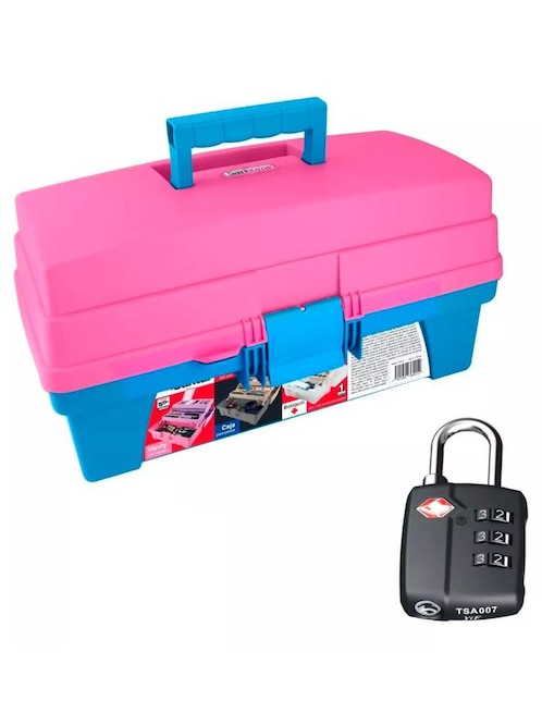 Caja de herramientas Santul 3 compartimentos