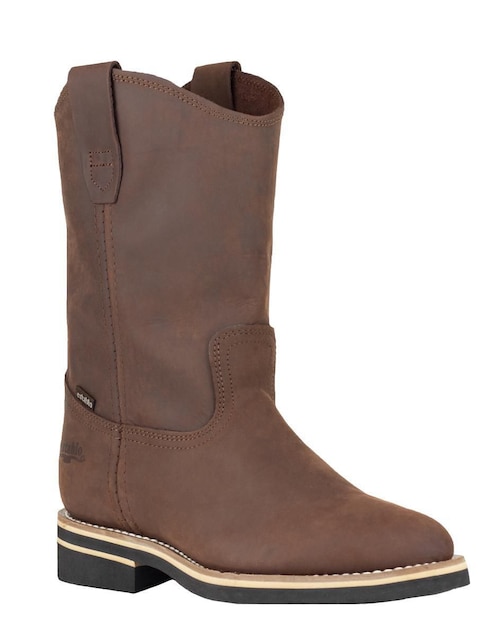 Bota larga Establo de cuero