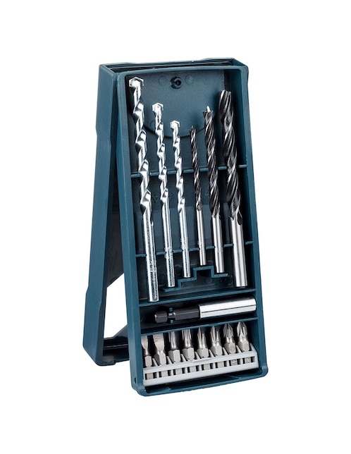Juego de brocas multimateriales Bosch con 15 piezas
