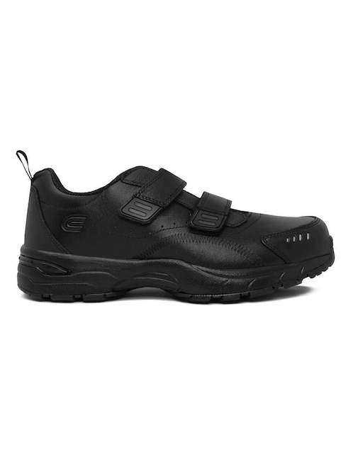 Zapatos de seguridad court oficial "de" cuero y piel