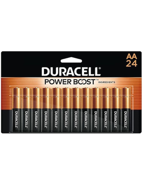 Paquete de pilas AA alcalino Duracell 1.5 V