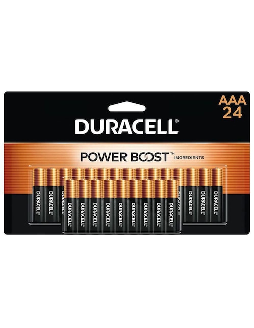 Paquete de pilas AAA alcalino Duracell 1.5 V