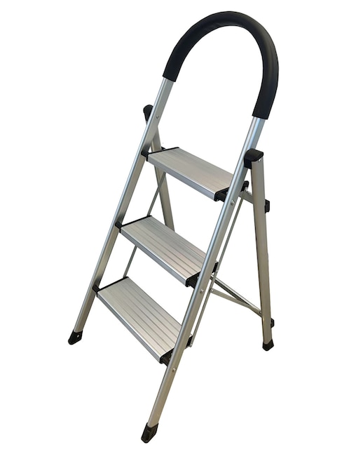 Escalera de tijera Herman Brand de aluminio