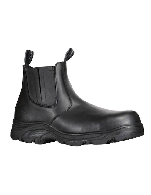 Bota industrial Edubto de cuero y piel