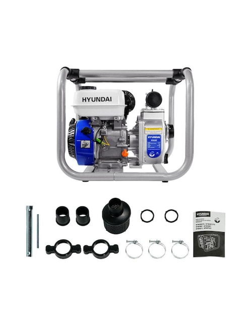 Bomba de agua motobomba hyundai 6 3/4 hp