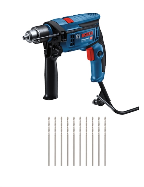 Rotomartillo y brocas Bosch 0615A001YZ 750 w